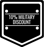 10% military discount